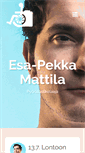 Mobile Screenshot of esapekkamattila.com