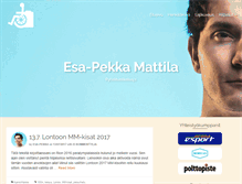 Tablet Screenshot of esapekkamattila.com